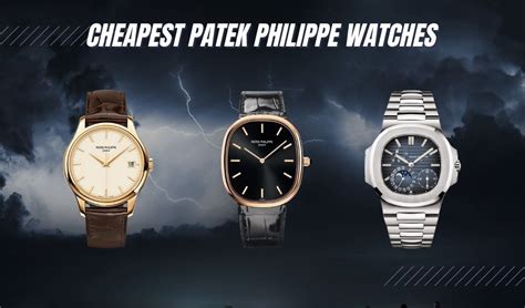 most cheap patek philippe|patek philippe lowest price watch.